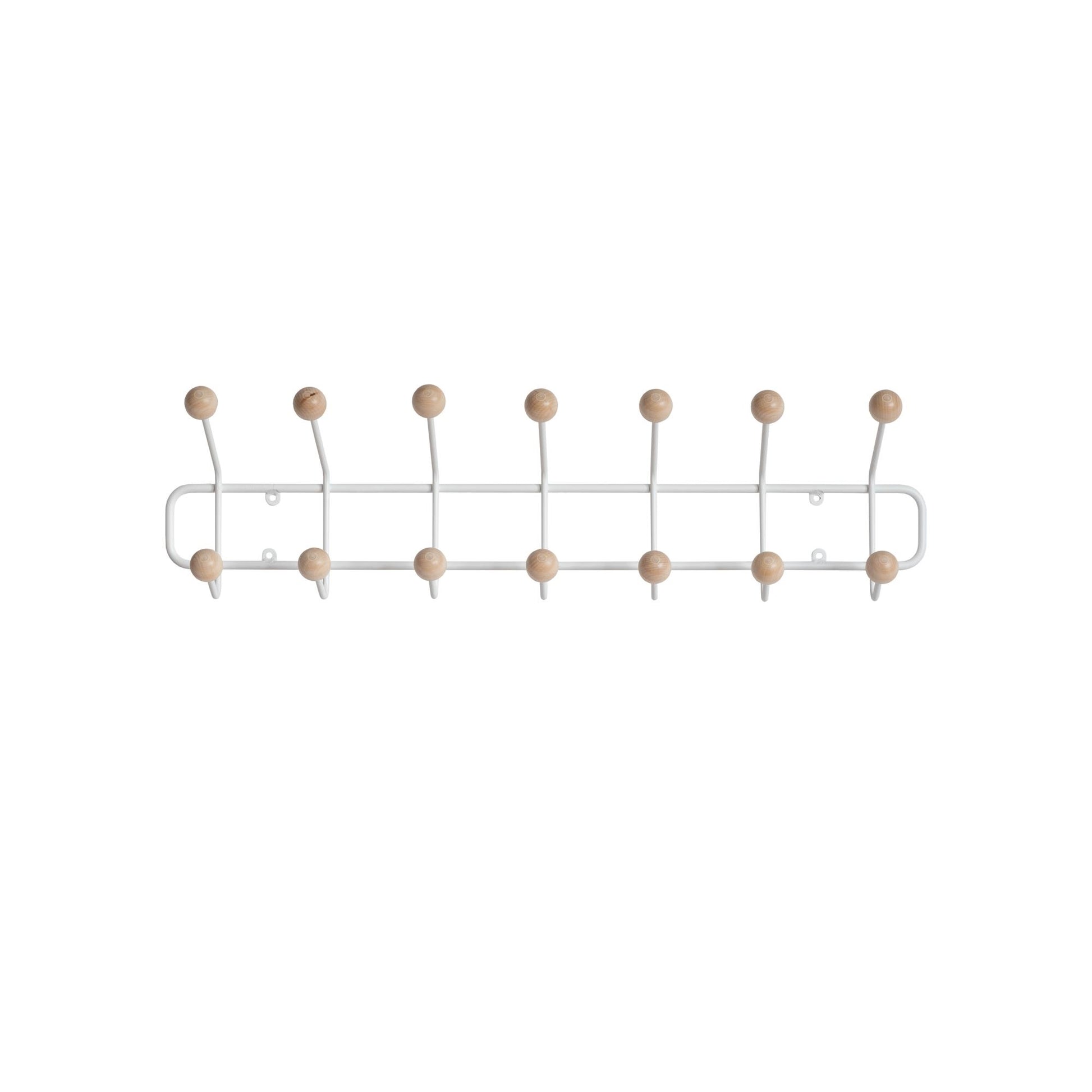 Bill Horizontal Coat Rack Small by Maze #White