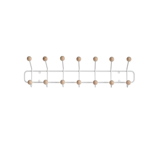 Bill Horizontal Coat Rack Small by Maze #White