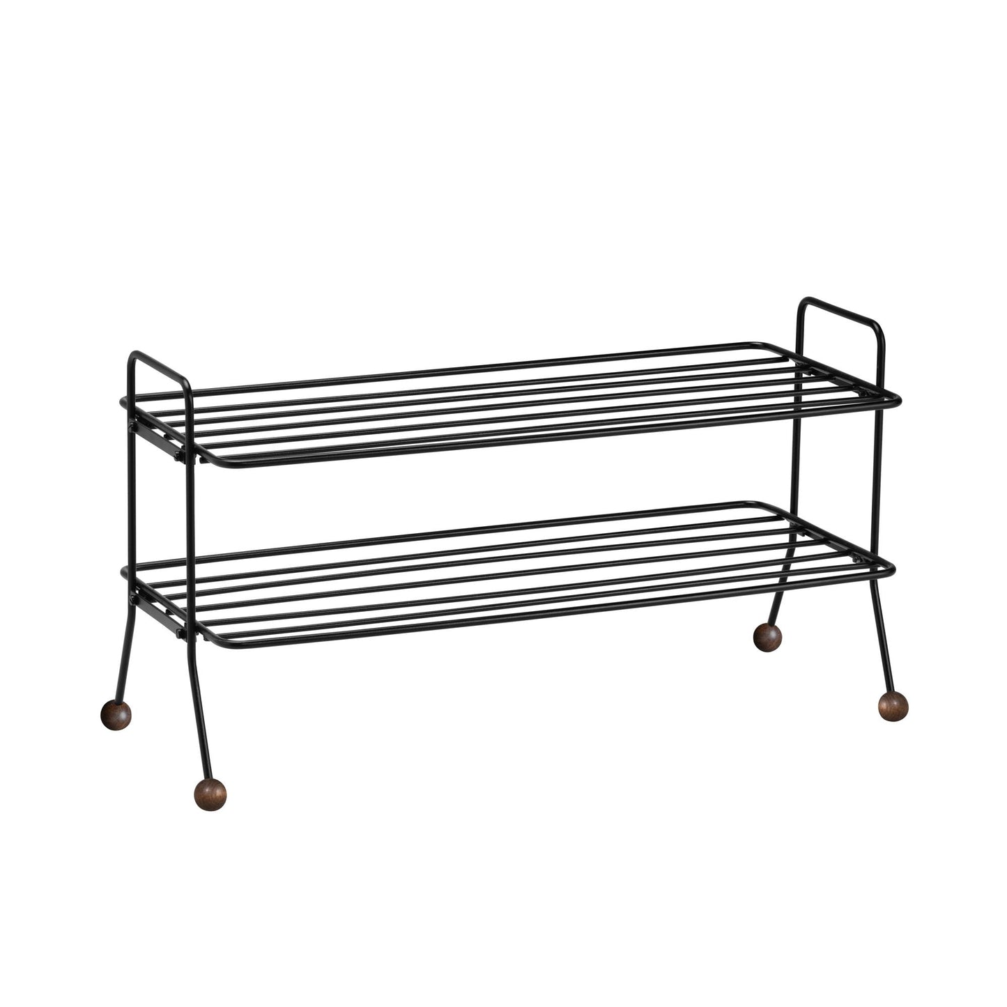 Bill Shoe Rack by Maze #Black / Brown