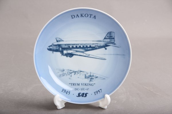 Bing & Grøndahl Complete Series Plane Plates from Bing & Grondahl, Set of 15-DQ-935674