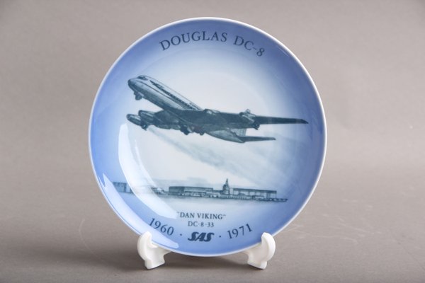 Bing & Grøndahl Complete Series Plane Plates from Bing & Grondahl, Set of 15-DQ-935674