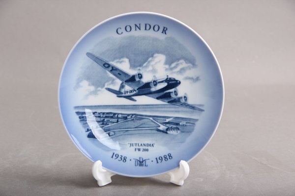 Bing & Grøndahl Complete Series Plane Plates from Bing & Grondahl, Set of 15-DQ-935674