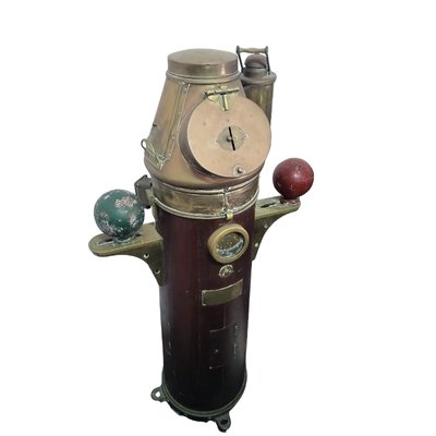 Binnacle Compass Navy Ship Lantern Floor Lamp-TCS-1742986