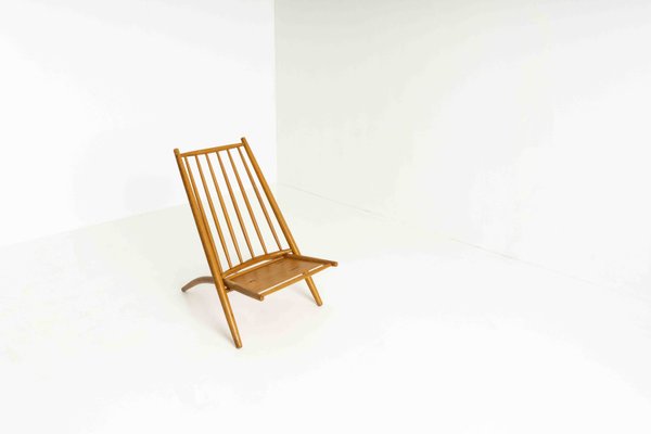 Birch Chair Congo by Ilmari Tapiovaara for Asko, Finland, 1960s-UQV-1316886