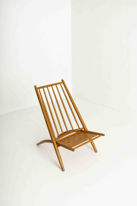 Birch Chair Congo by Ilmari Tapiovaara for Asko, Finland, 1960s