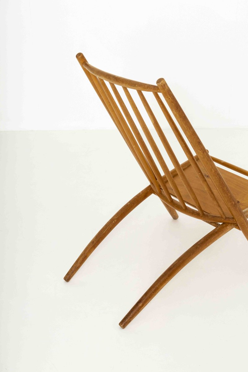 Birch Chair Congo by Ilmari Tapiovaara for Asko, Finland, 1960s-UQV-1316886