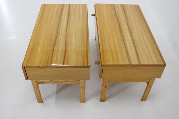 Birch Chest of Drawers, 1970s, Set of 2-TZ-1291265