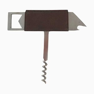 Bird Bottle Opener in Stainless Steel & Leather by Carl Auböck for Amboss, 1960s-BAF-763393