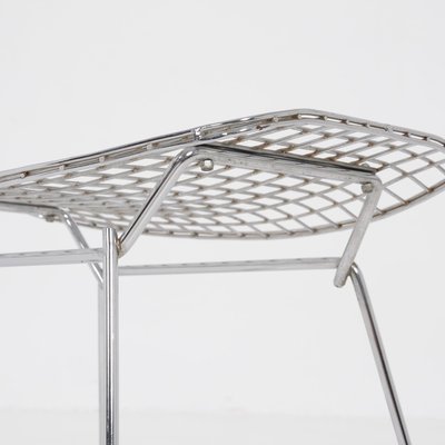 Bird Chair with Ottoman by H. Bertoia for Knoll International & De Coene, 1950s, Set of 2-VT-731896