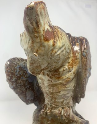 Bird in Ceramic by Arthur Craco, Belgium, 1970s-FGA-955079