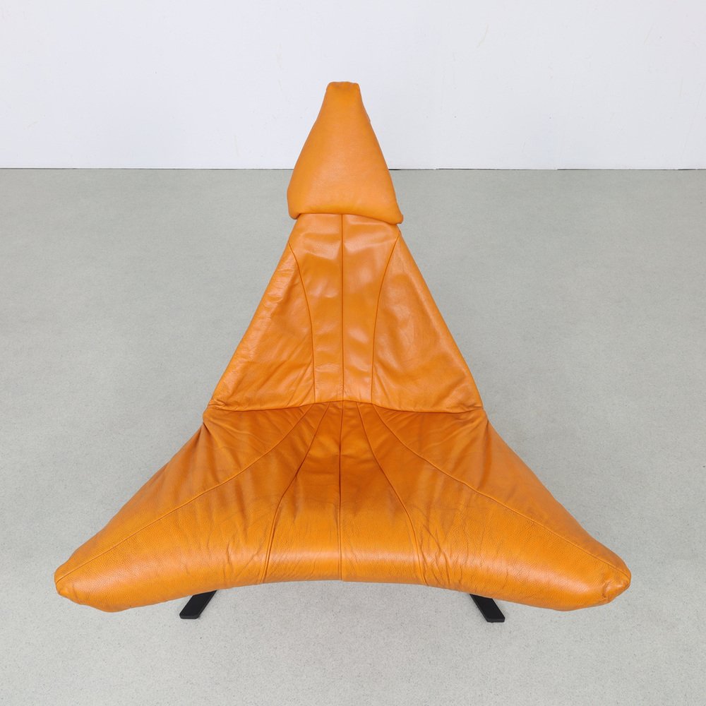 Bird of Paradise Lounge Chair in Leather by Pieter van Velzen for Leolux, 2000s