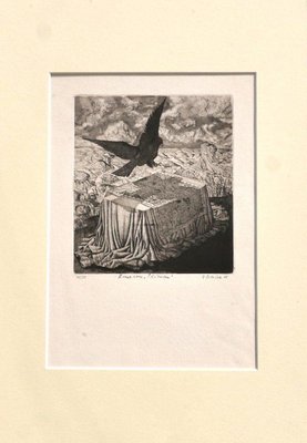 Bird - Original Etching - 1968 1968-ZCI-770124