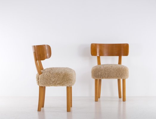 Birka Chairs attributed to Nordic Company by Axel-Einar Hjorth for Nordiska Kompaniet, 1930s, Set of 2-QU-1759791