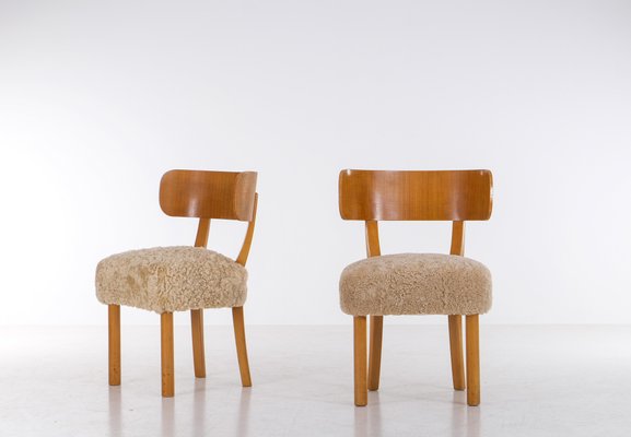 Birka Chairs attributed to Nordic Company by Axel-Einar Hjorth for Nordiska Kompaniet, 1930s, Set of 2-QU-1759791