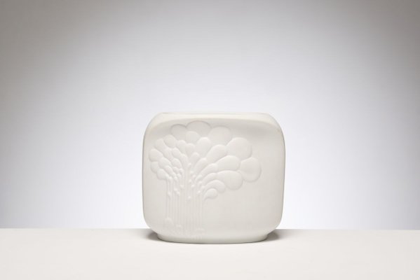 Biscuit Porcelain Vase from AK Kayser, 1960s-HZO-780033