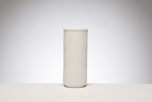 Biscuit Porcelain Vase from Hutschen Reuther, 1970s-HZO-789352