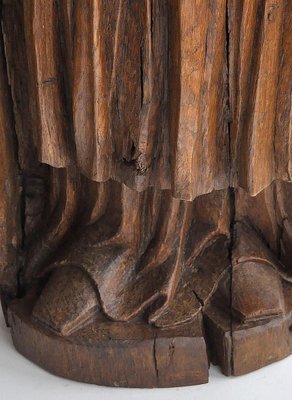 Bishop, 17th Century, Oak Sculpture-KHH-1362895