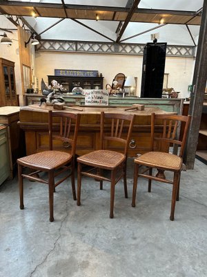 Bistro Chairs, 1920s, Set of 6-WSZ-2036466