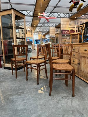 Bistro Chairs, 1920s, Set of 6-WSZ-2036466