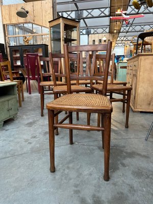 Bistro Chairs, 1920s, Set of 6-WSZ-2036466