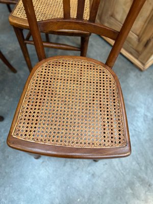 Bistro Chairs, 1920s, Set of 6-WSZ-2036466