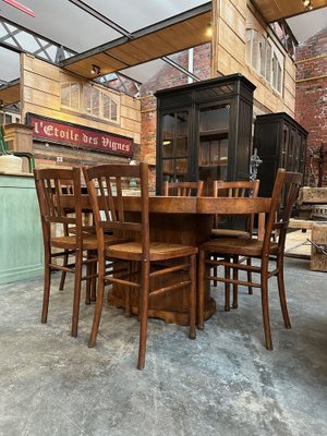 Bistro Chairs, 1920s, Set of 6-WSZ-2036466