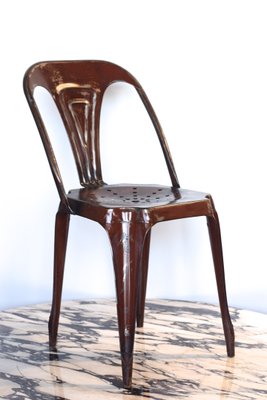 Bistro Chairs from Joseph Mathieu, 1937, Set of 4-LA-955505