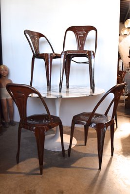 Bistro Chairs from Joseph Mathieu, 1937, Set of 4-LA-955505