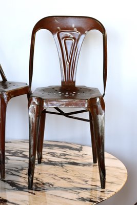 Bistro Chairs from Joseph Mathieu, 1937, Set of 4-LA-955505