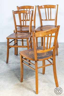 Bistro Chairs from Luterma, 1950s, Set of 4-LA-837144