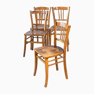 Bistro Chairs from Luterma, 1950s, Set of 4-LA-837144