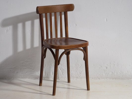 Bistro Dining Chairs from Thonet, 1940, Set of 4-ZNJ-2035308