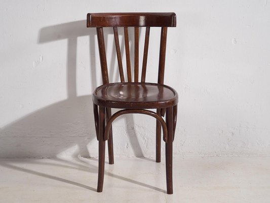 Bistro Dining Chairs from Thonet, 1940, Set of 4-ZNJ-2035308