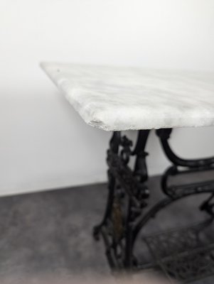 Bistro Table with Cast Iron Base-HLV-2024396