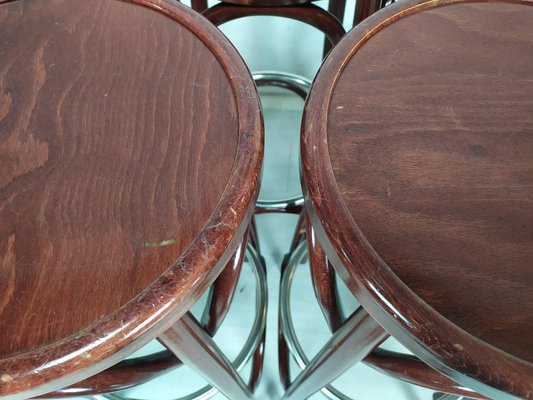 Bistrot Bar Stools, 1980s, Set of 5-EAD-1781463