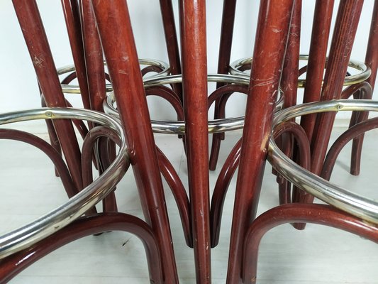 Bistrot Bar Stools, 1980s, Set of 5-EAD-1781463