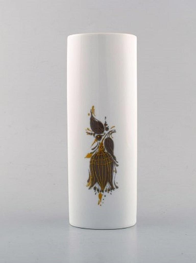 Bjorn Wiinblad for Rosenthal Studio Line Porcelain Vase, 1980s