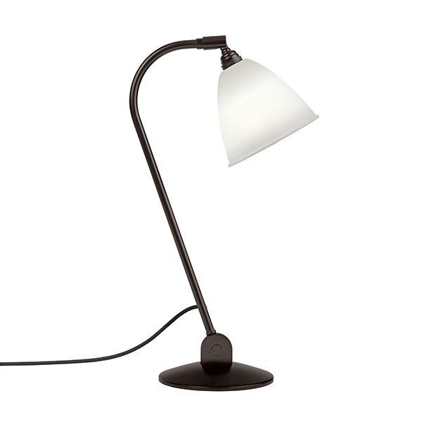 Bestlite BL2 Table Lamp by GUBI #Black brass / Porcelain