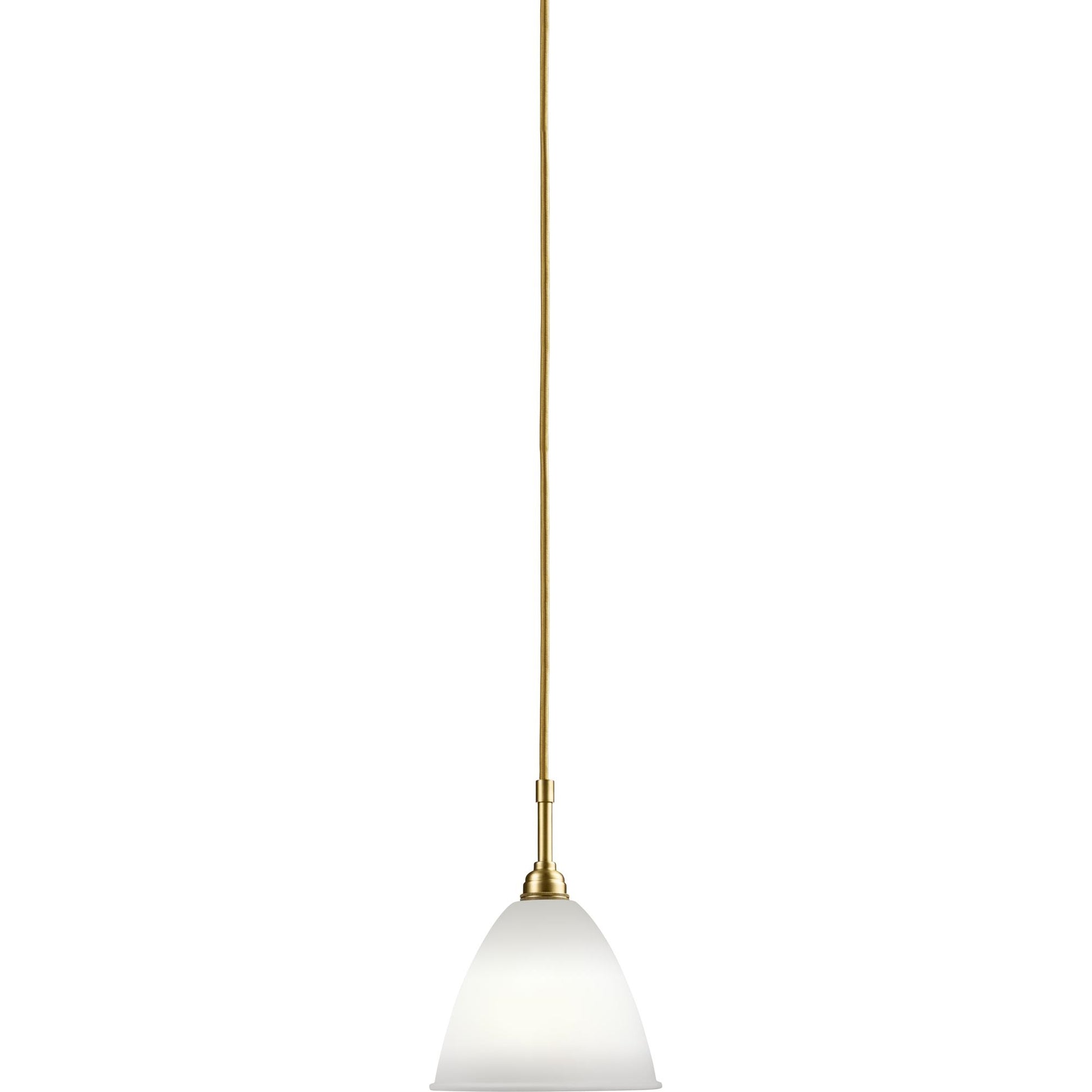 Bestlite BL9S Pendant Lamp Small by GUBI #Brass / Porcelain