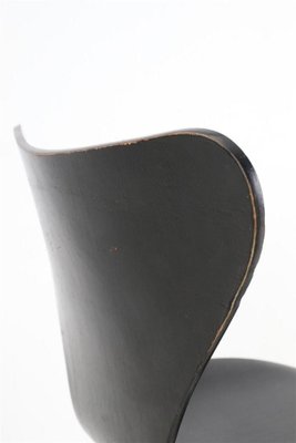 Black 3117 Office Swivel Chair by Arne Jacobsen for Fritz Hansen, 1970-NIX-1804702