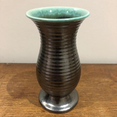 Black and Green Vase from Saint Clément, 1950s-AVC-729503