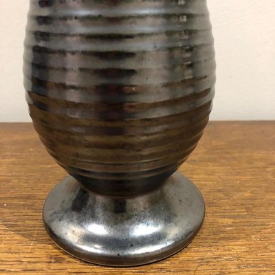 Black and Green Vase from Saint Clément, 1950s-AVC-729503