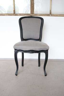 Black and Grey Neo Baroque Chair-FUP-1294667