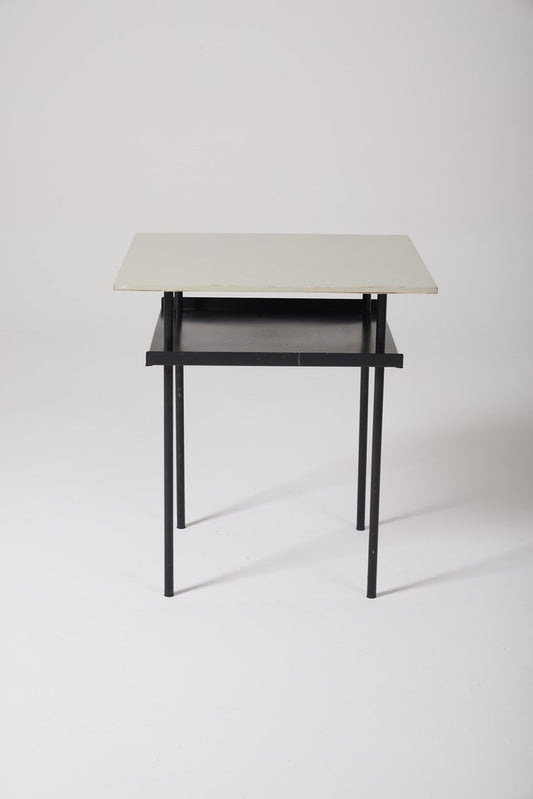 Black and White Side Table by Wim Rietveld