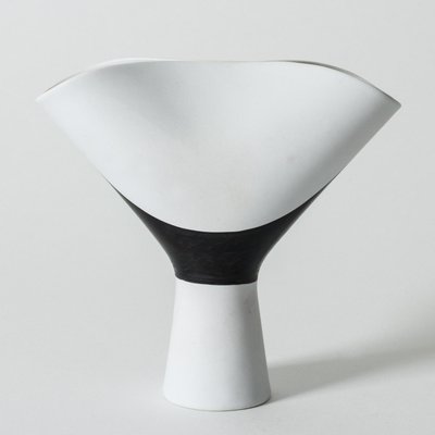 Black and White Veckla Vase by Stig Lindberg-NL-1030218