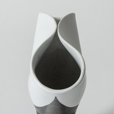 Black and White Veckla Vase by Stig Lindberg-NL-1030218