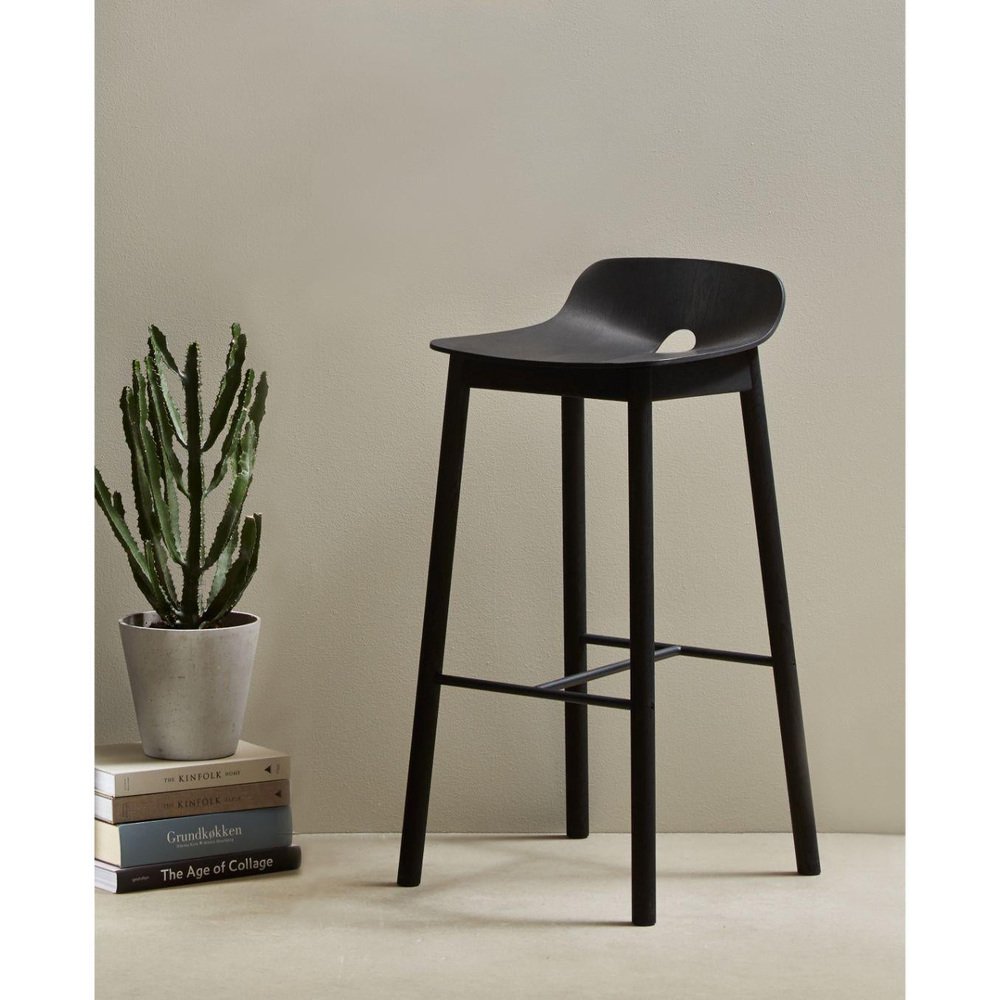 Black Ash Mono Counter Chair by Kasper Nyman