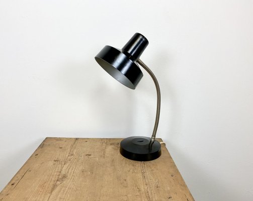 Black Bakelite Table Lamp from Elektrosvit, 1960s-CGF-749946