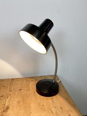 Black Bakelite Table Lamp from Elektrosvit, 1960s-CGF-749946