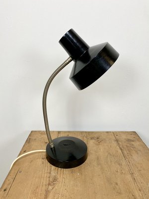 Black Bakelite Table Lamp from Elektrosvit, 1960s-CGF-749946